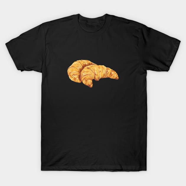 Croissant T-Shirt by PallKris